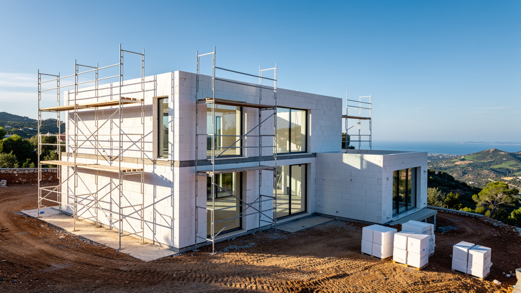 היתרונות של ICF בבניית וילות פרטיות בשיטת GSB