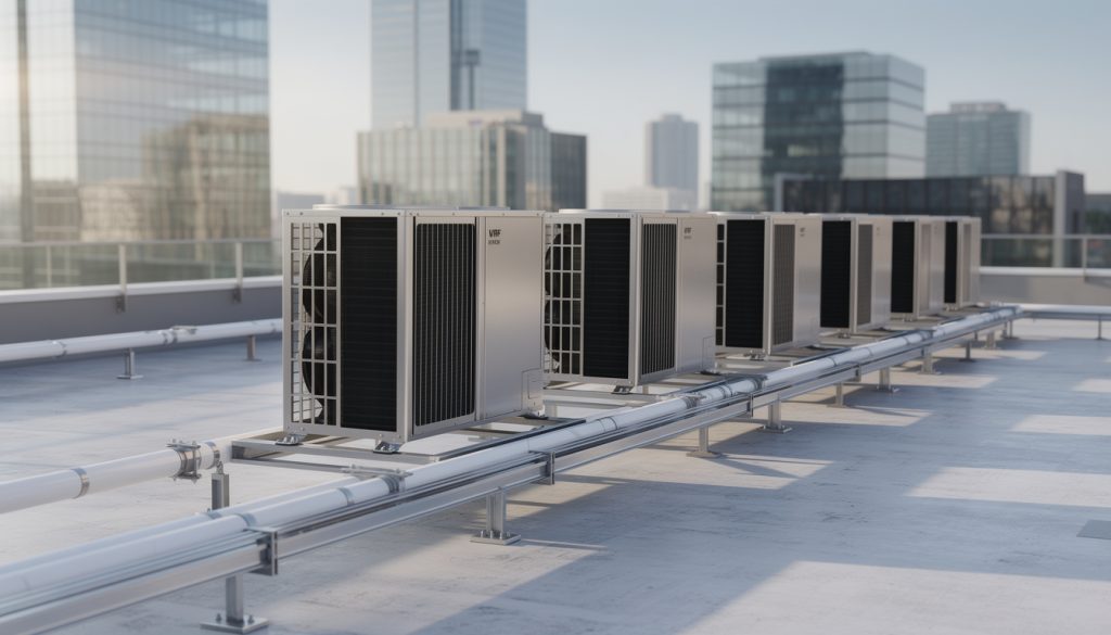 מדריך מקיף: איך לבחור מערכת VRF למבנה משרדים גדול